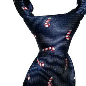 Christmas Candy Kane Tie Pre Tied